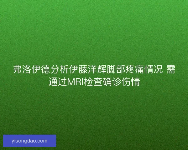 弗洛伊德分析伊藤洋辉脚部疼痛情况 需通过MRI检查确诊伤情 弗洛伊德分析伊藤洋辉脚部疼痛情况 需通过MRI检查确诊伤情